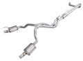 Picture of AWE Tuning 2021+ Cadillac Escalade 6.2L ESV 0FG Dual Exit Exhaust System (Reuses OE Tips)