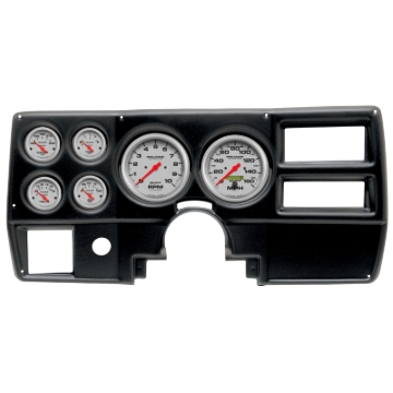 Picture of Autometer Ultra-Lite 94-87 Chevy GMC Truck AC Dash Kit 6pc Tach / MPH / Fuel / Oil / WTMP / Volt