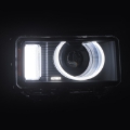 Picture of AlphaRex 24-26 Toyota LC Heritage LUXX LED Proj Headlight Blk w/Activ Light/Seq Signal/Switchback