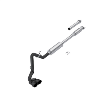 Picture of MBRP 15-20 Ford F-150 3in Single Side Exit Armor BLK Catback Exhaust