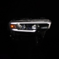 Picture of AlphaRex 25-26 Dodge Ram 1500 Luxx LED Proj Headlights -Black w/Activ Lit/ Seq Signal/Switchbk DRL