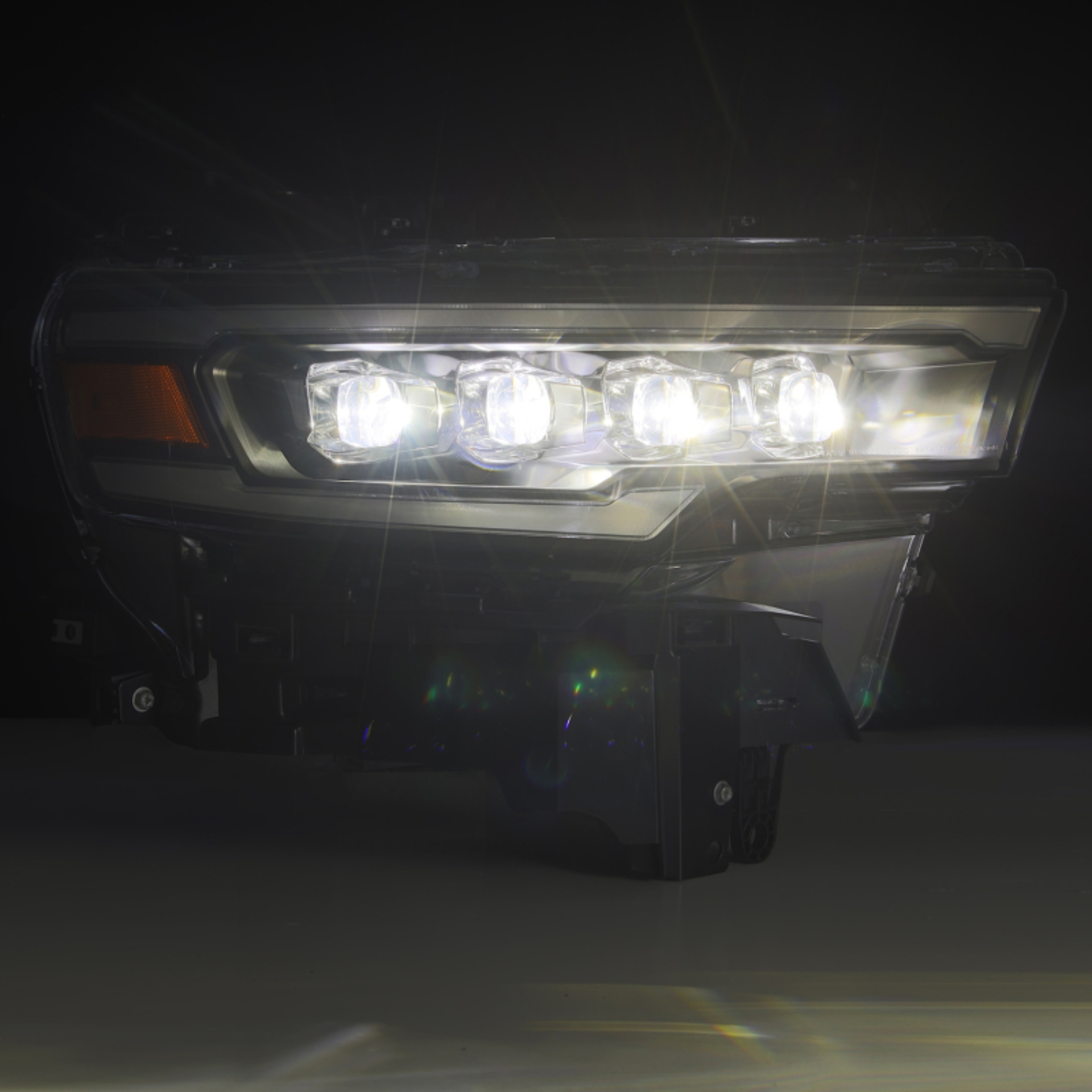 Picture of AlphaRex 25-26 Dodge Ram 1500 NOVA LED Proj Headlights- Black w/Activ Lit/ Seq Signal/Switchbk DRL