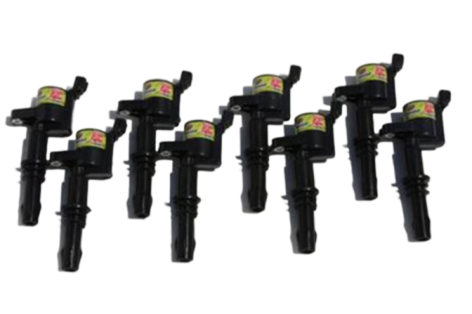 Picture of Granatelli 97-10 Ford F-150 4.6L 25KV OEM Coil Pack Replacements - Black (Set of 8)