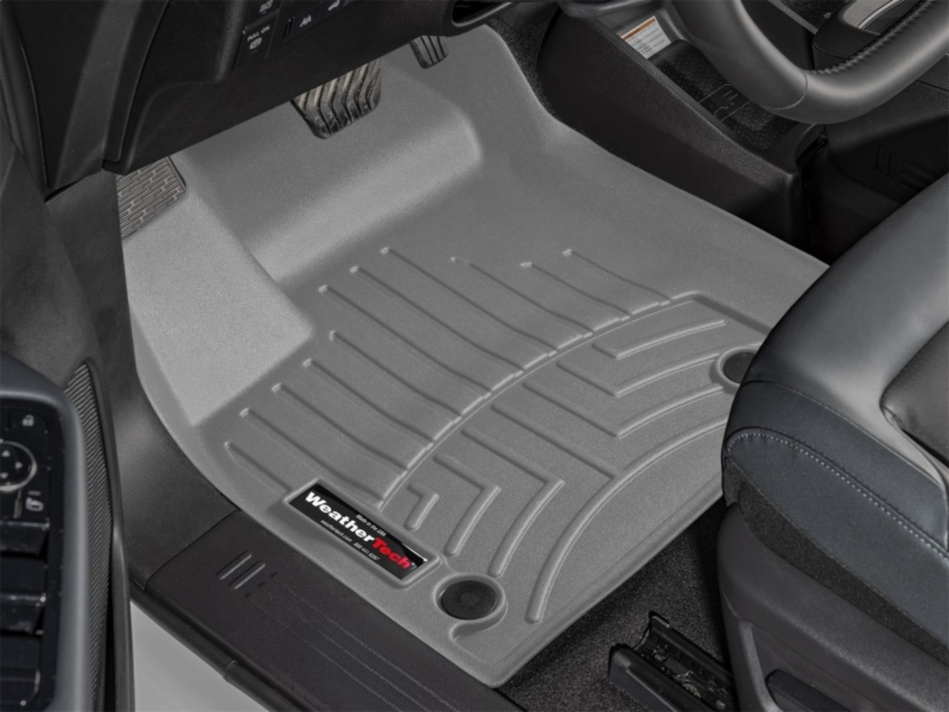 Picture of WeatherTech 26-26 Nissan Leaf 1st Row Front FloorLiner - Grey