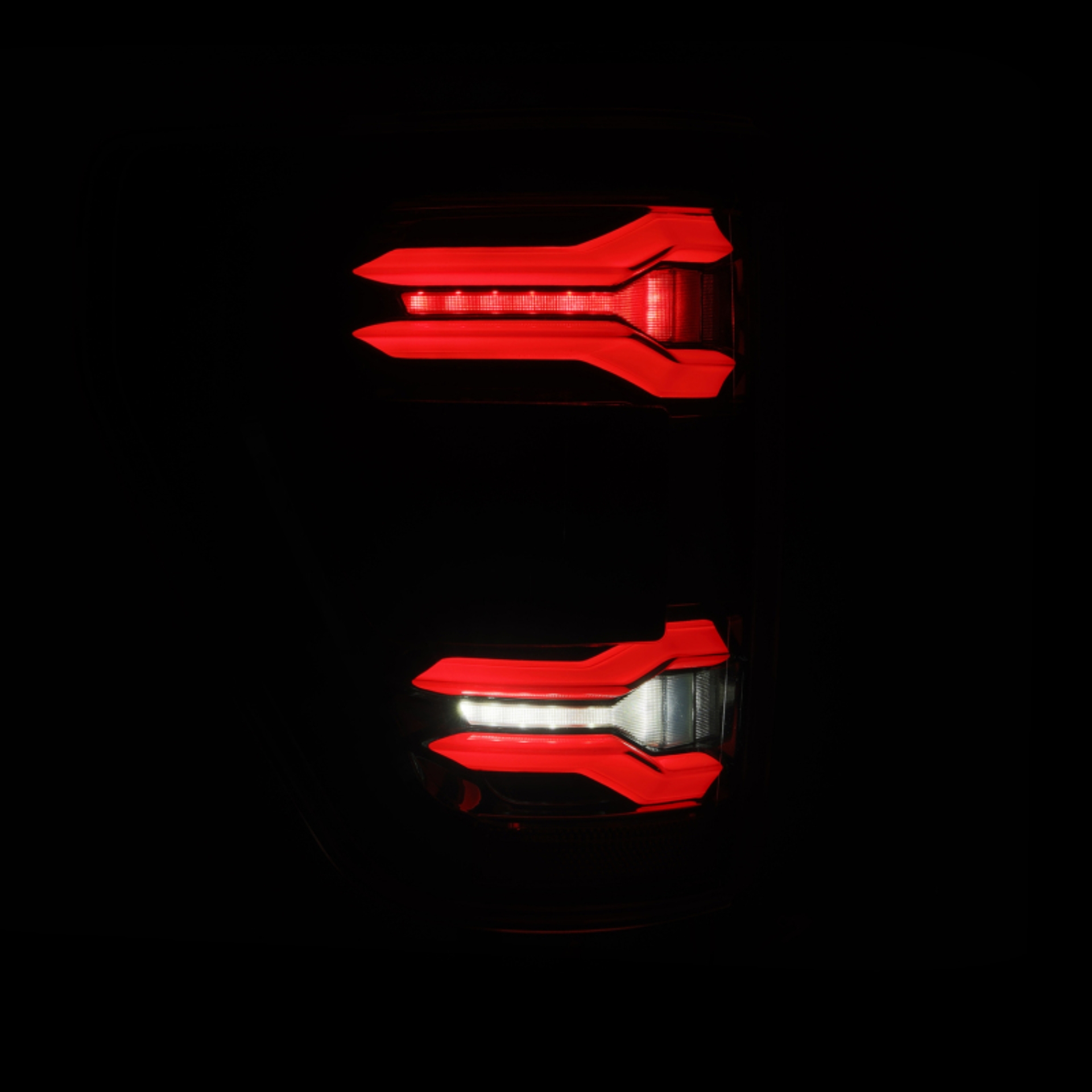 Picture of AlphaRex 24-25 Ford F150 LUXX LED Taillight - Alpha Black