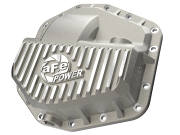 Picture of aFe POWER Street Series Front Diff Cover Raw w/ Machined Fins Ford F-250/350 23-26(Dana M235)