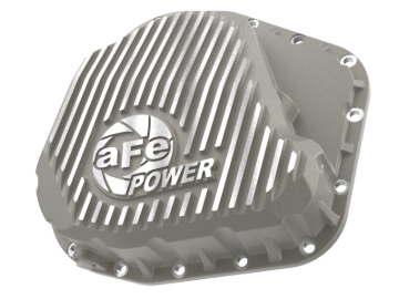 Picture of aFe POWER Street Series Rear Diff Cover Raw w/ Machined Fins Ford F-250/350 23-26 (Sterling 11.6)