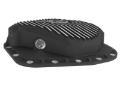 Picture of aFe POWER Pro Series Rear Diff Cover Black w/ Machined Fins Ford F-250/350 23-26 (Sterling 11.6)
