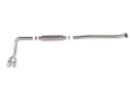 Picture of aFe Rebel Series 3in 304 Stainless Middle-Side Exit System Polished Toyota Hilux 15-26 L4-2.4/2.8L
