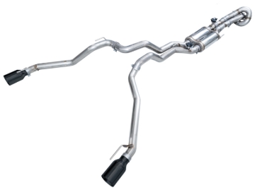 Picture of AWE 2024+ Ford Ranger Raptor 3.0L Switchpath Cat-Back Exhaust - Diamond Black Tips