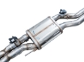 Picture of AWE 2024+ Ford Ranger Raptor 3.0L Switchpath Cat-Back Exhaust - Chrome Silver Tips