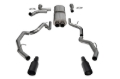 Picture of Corsa 25-26 RAM 1500 RHO Crew Cab 3.0L Turbo Cat-Back Dual Rear Exit w/ 5in Single Black Pro Series
