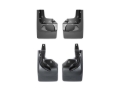 Picture of WeatherTech 24-26 Jeep Wrangler 2-Door Front & Rear Mudflaps - Black