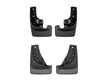 Picture of WeatherTech 24-26 Nissan Rogue Front & Rear Mudflaps - Black
