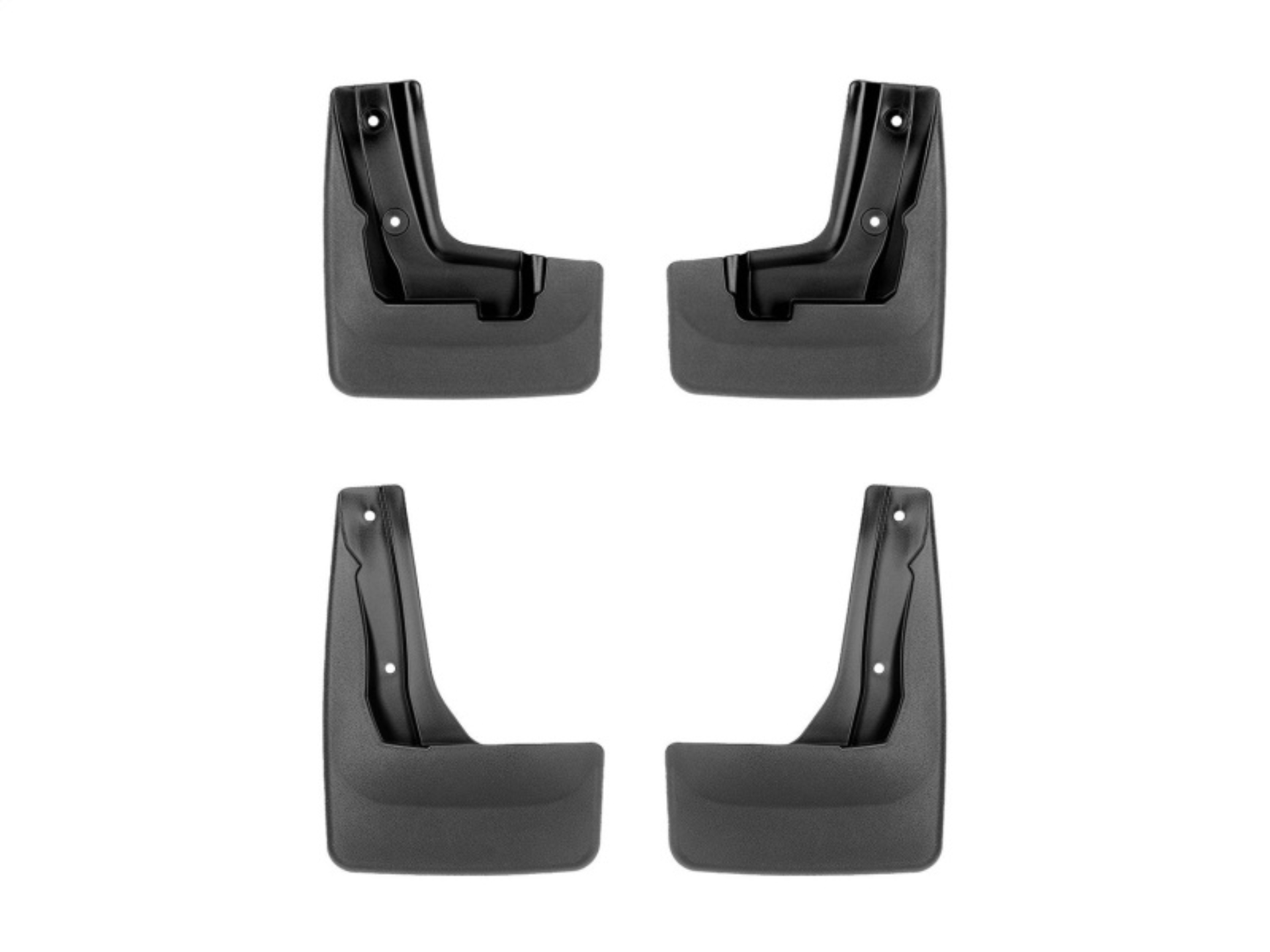 Picture of WeatherTech 18-23 Subaru Crosstrek Front & Rear Mudflaps - Black