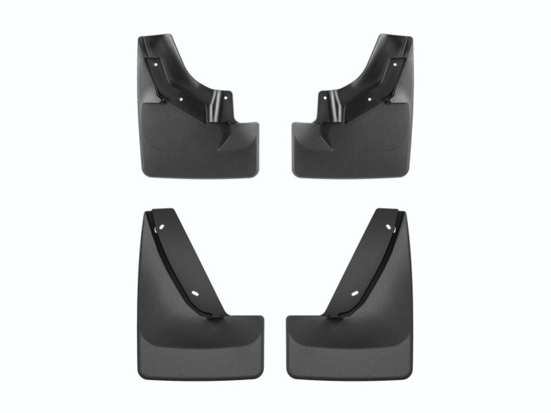 Picture of WeatherTech 25-26 Cadillac Escalade Front & Rear Mudflaps - Black