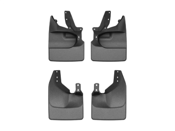 Picture of WeatherTech 21-25 Ford Bronco Bumper Style 1 Front & Rear Mudflaps - Black