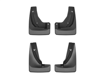 Picture of WeatherTech 24-26 Hyundai Santa Fe Front & Rear Mudflaps - Black