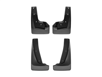Picture of WeatherTech 24-25 Chevrolet Traverse Front & Rear Mudflaps - Black