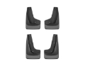 Picture of WeatherTech 25-26 Chevrolet Equinox Front & Rear Mudflaps - Black