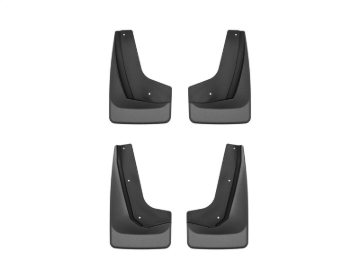 Picture of WeatherTech 25-26 Chevrolet Equinox Front & Rear Mudflaps - Black