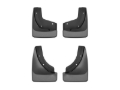 Picture of WeatherTech 21-26 Hyundai Seltos Front & Rear Mudflaps - Black