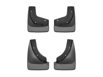 Picture of WeatherTech 21-26 Hyundai Seltos Front & Rear Mudflaps - Black