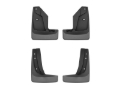 Picture of WeatherTech 24-26 Mazda CX-90 Front & Rear Mudflaps - Black