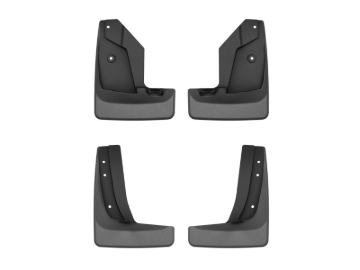 Picture of WeatherTech 24-26 Mazda CX-90 Front & Rear Mudflaps - Black