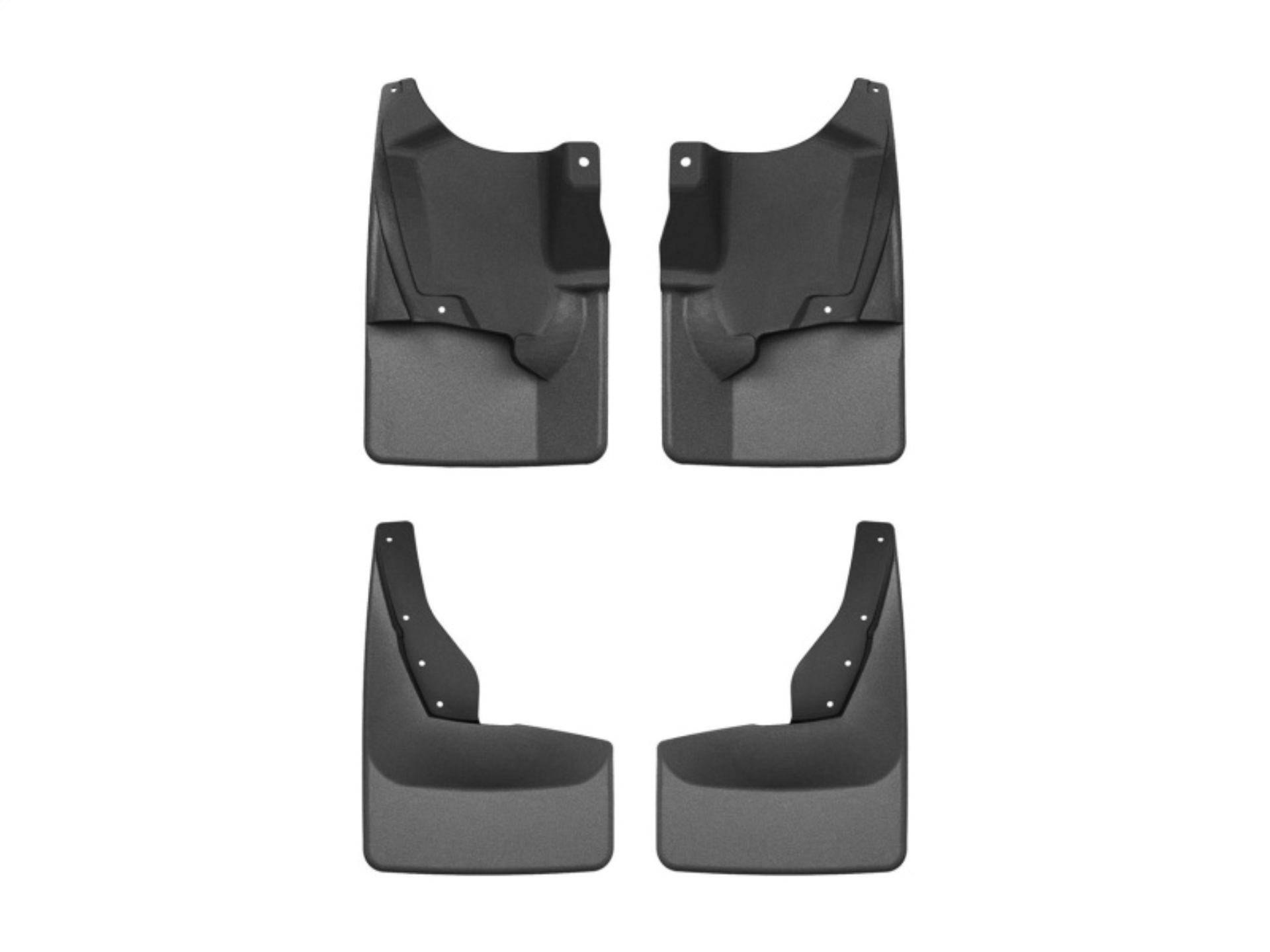 Picture of WeatherTech 25-25 Ford Expedition Front & Rear Mudflaps - Black
