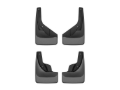 Picture of WeatherTech 21-25 Volkswagen Taos Front & Rear Mudflaps - Black