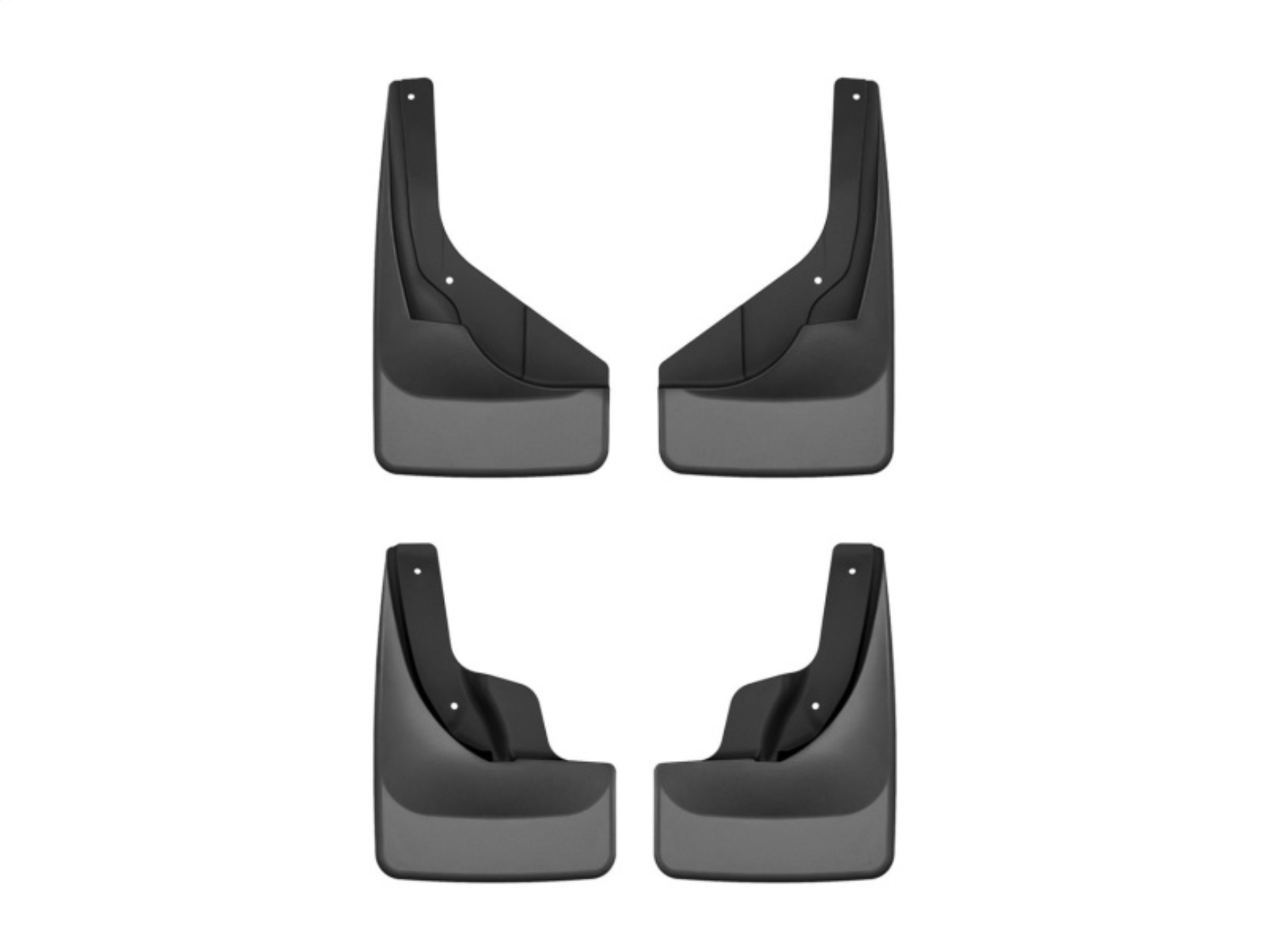 Picture of WeatherTech 21-25 Volkswagen Taos Front & Rear Mudflaps - Black