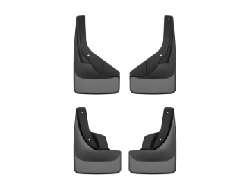 Picture of WeatherTech 21-25 Volkswagen Taos Front & Rear Mudflaps - Black