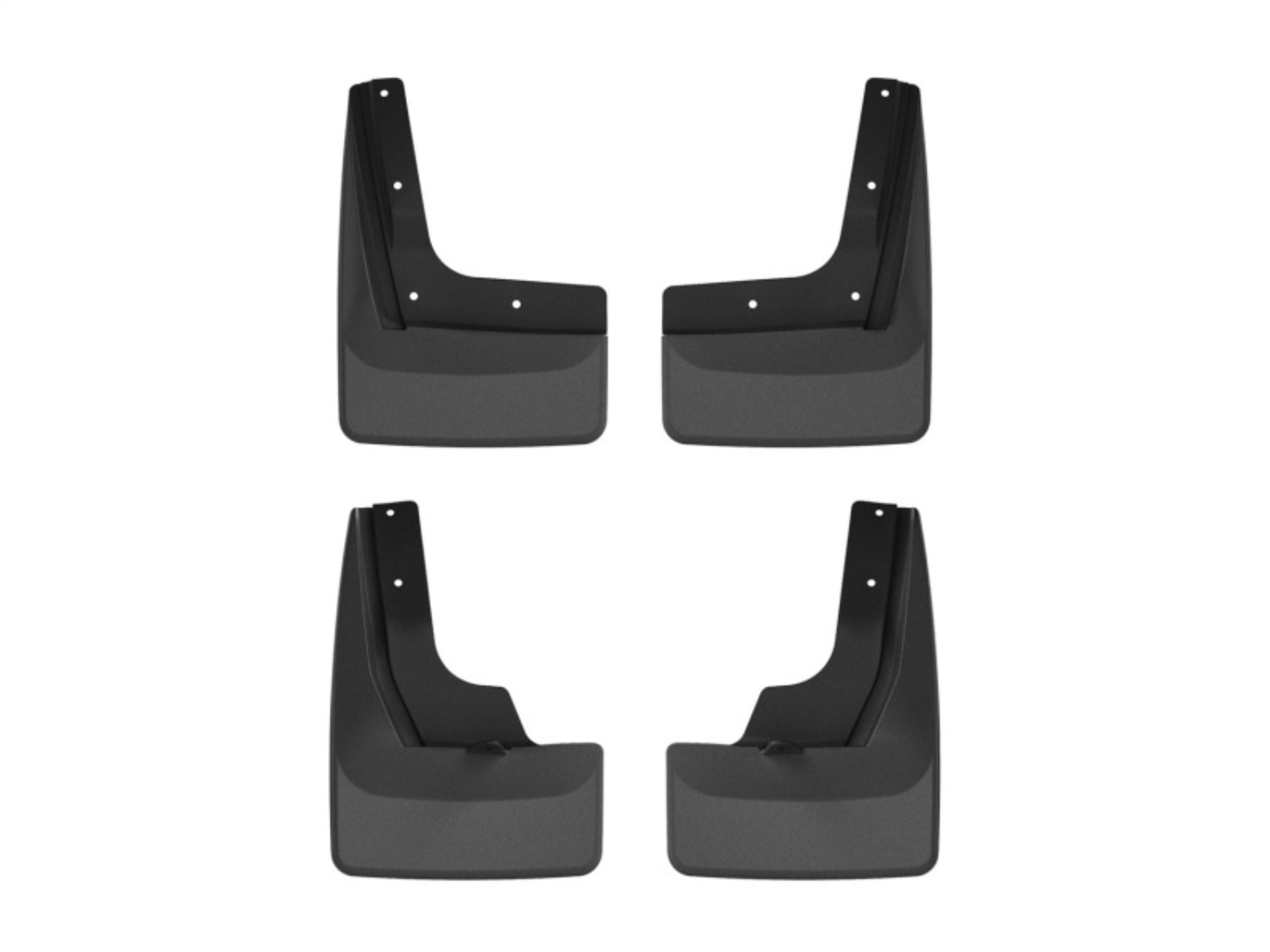 Picture of WeatherTech 25-26 Acura MDX Front & Rear Mudflaps - Black