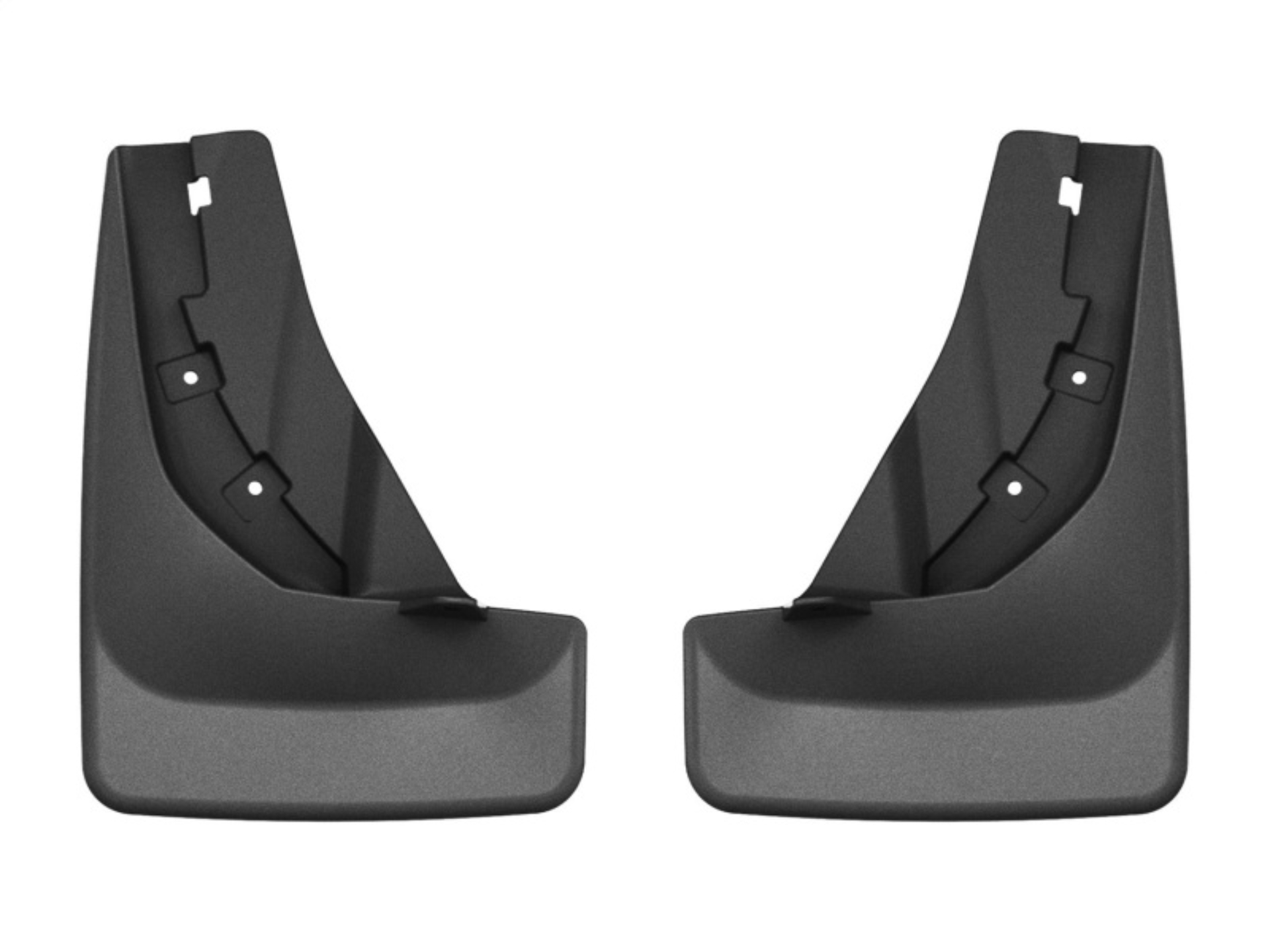 Picture of WeatherTech 24-26 Nissan Rogue Rear Mudflaps - Black