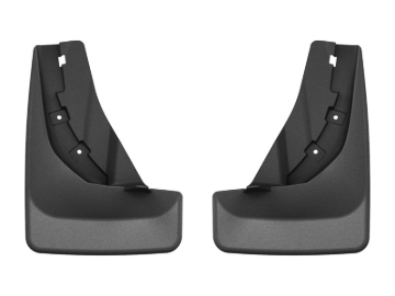 Picture of WeatherTech 24-26 Nissan Rogue Rear Mudflaps - Black