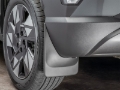 Picture of WeatherTech 24-25 Hyundai Kona Rear Mudflaps - Black