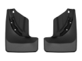 Picture of WeatherTech 24-26 Nissan Rogue Rear Mudflaps 2pc - Black