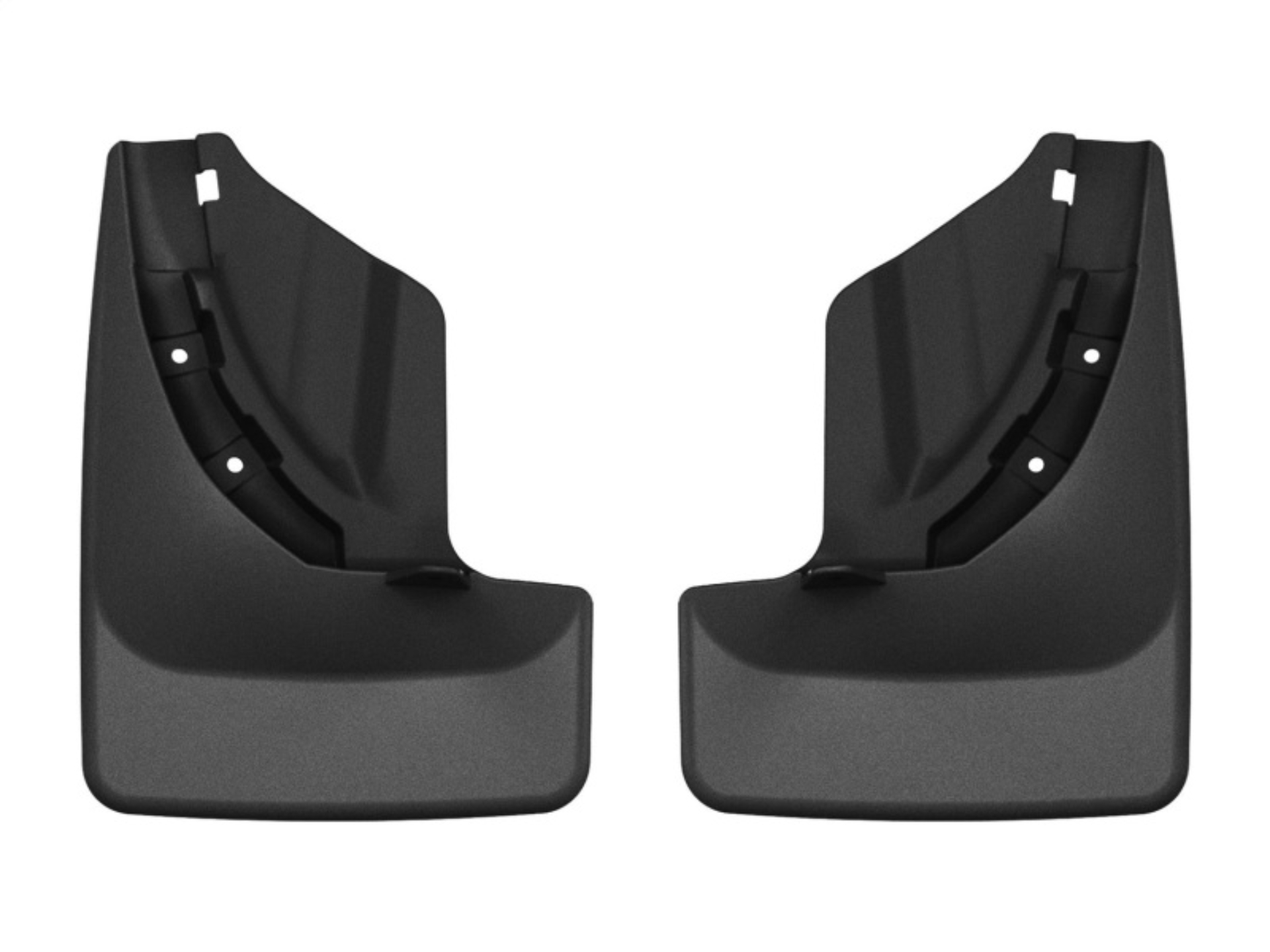 Picture of WeatherTech 24-26 Nissan Rogue Rear Mudflaps 2pc - Black