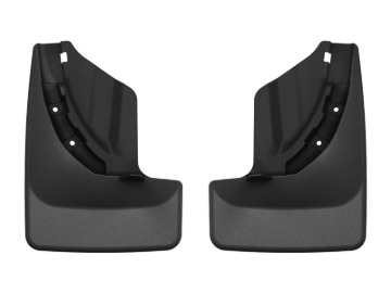 Picture of WeatherTech 24-26 Nissan Rogue Rear Mudflaps 2pc - Black