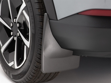 Picture of WeatherTech 24-26 Chevrolet Equinox EV Rear Mudflaps - Black
