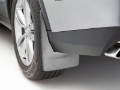 Picture of WeatherTech 25-26 Acura MDX Rear Mudflaps - Black