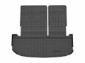 Picture of WeatherTech 20-25 Hyundai Palisade Behind 2nd Row Seating SeatBack Cargo Liners HP - Black