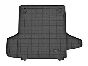 Picture of WeatherTech 24-26 Porsche Panamera Behind 2nd Row Cargo Liners - Black