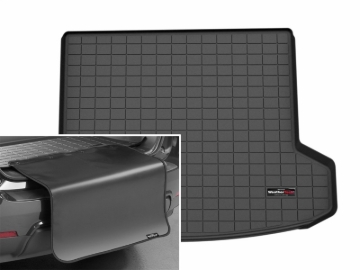 Picture of WeatherTech 2024 Acura ZDX Trunk Cargo Liner w/Bumper Protector - Black