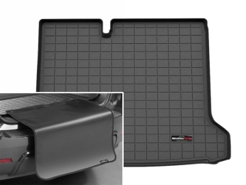 Picture of WeatherTech 25-26 Nissan Kicks Behind Seating w/Bumper Protector Cargo Liner W - Black