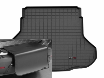 Picture of WeatherTech 25-25 Kia K4 Trunk Cargo Liner w/Bumper Protector - Black