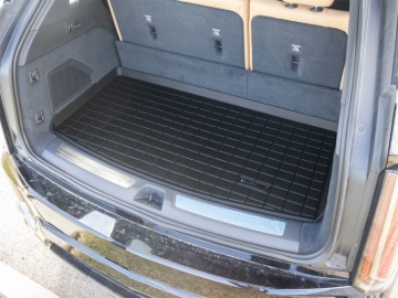 Picture of WeatherTech 25-26 Cadillac Escalade IQ Behind 2nd Row Cargo Liners - Black