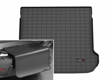 Picture of WeatherTech 25-26 Hyundai Ioniq 5 Trunk Cargo Liner w/Bumper Protector - Black