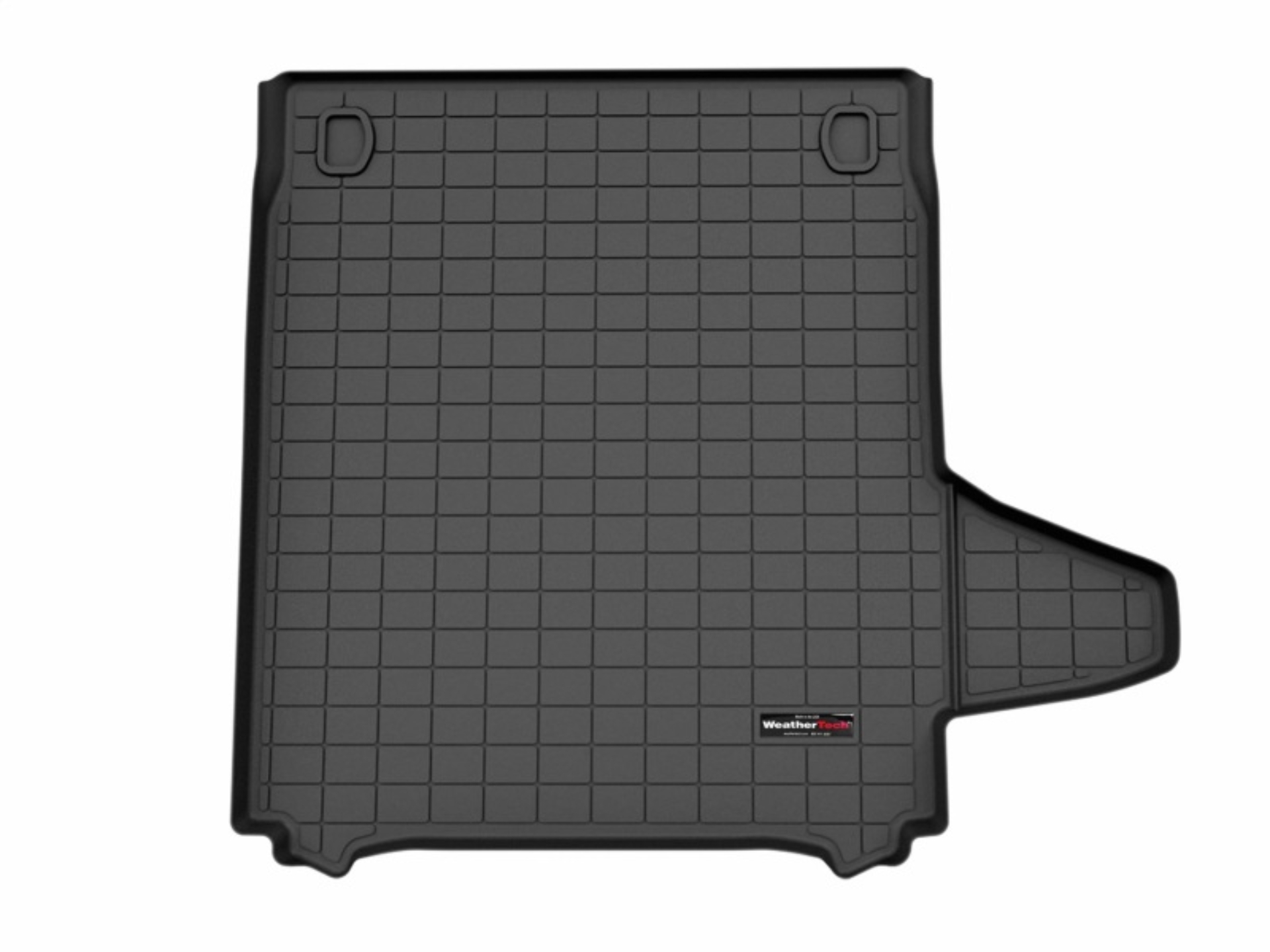 Picture of WeatherTech 25-26 Porsche Panamera E-Hybrid Behind 2nd Row Cargo Liners - Black